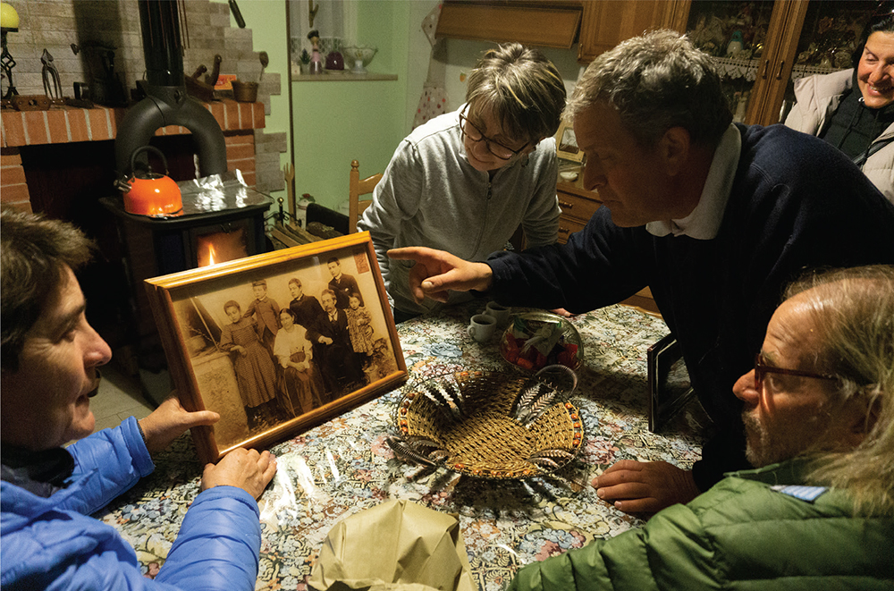 Gaetano Cocuzzo explaining the Cocuzzo family tree The monument in San - photo 22