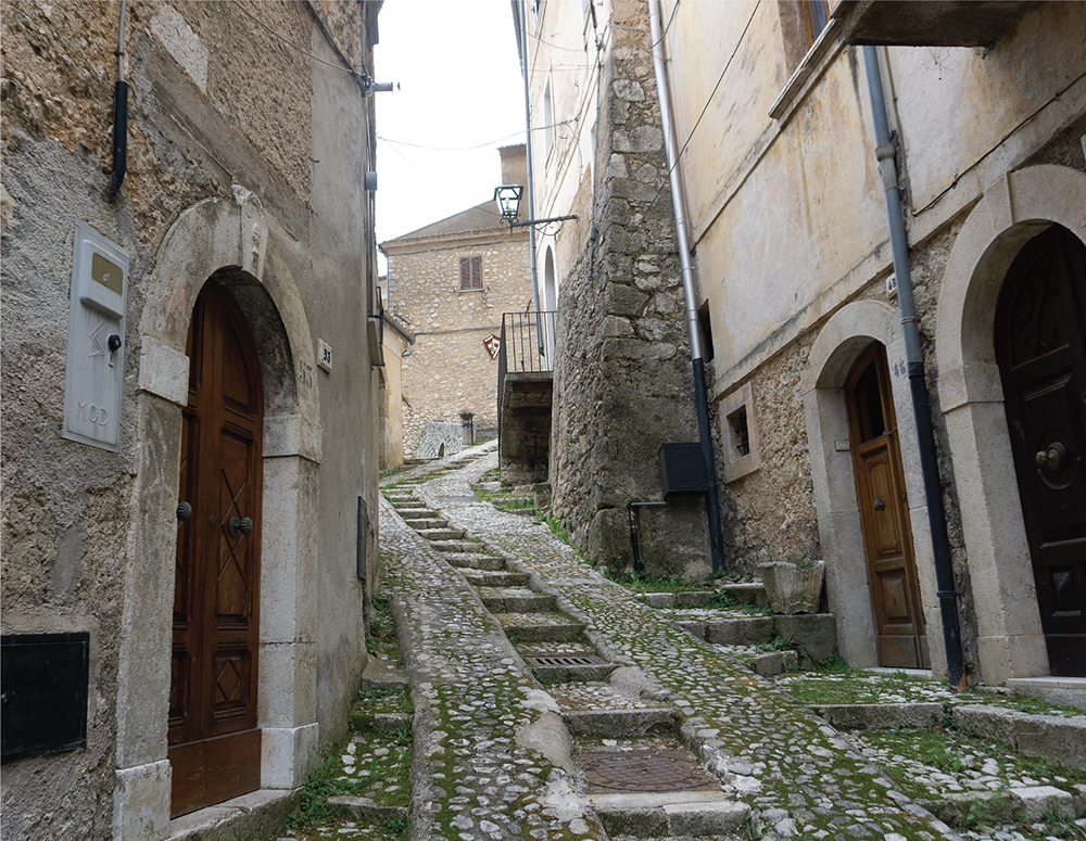 Via Orologio the street where Robs great-grandfather was born in San Donato - photo 25