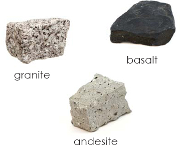 The Earths crust is made of granite andesite and basalt MOVING PARTS The - photo 8