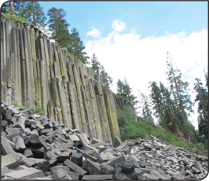 These basalt rocks are a small part of the lithosphere The lithosphere is - photo 11