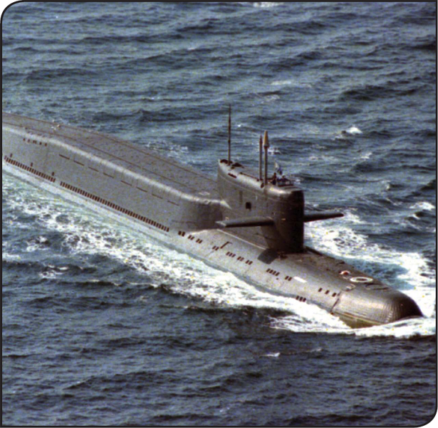 The former Soviet Union built nuclear-powered submarines like this one in the - photo 9