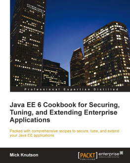 Mick Knutson Java EE 6 Cookbook for Securing, Tuning, and Extending Enterprise Applications