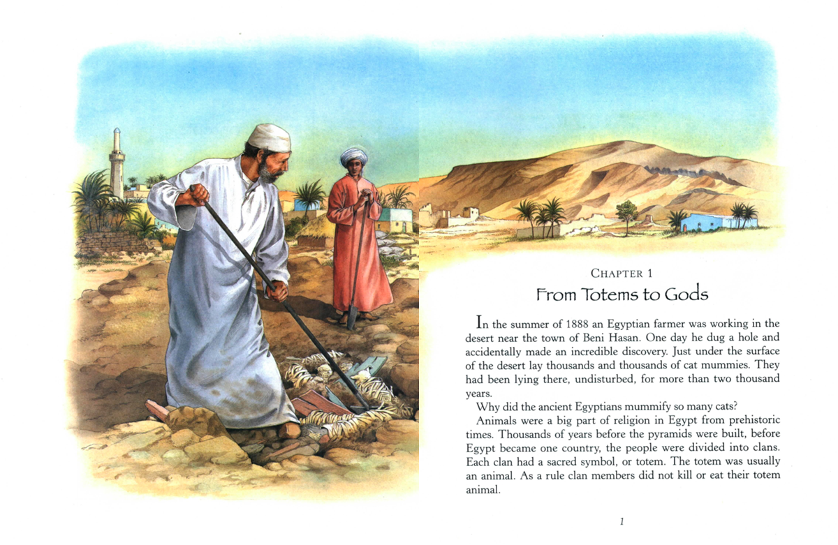 In the summer of 1888 an Egyptian farmer was working in the desert near the - photo 3