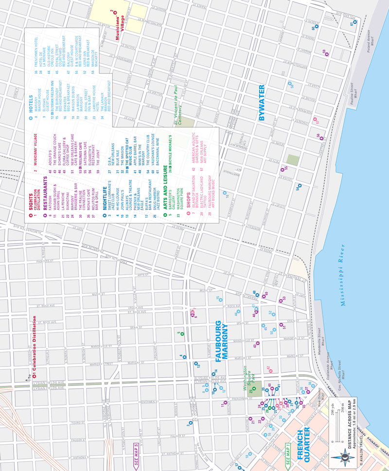 Map 3 Central Business and Arts Districts Map Set map halves follow - photo 6