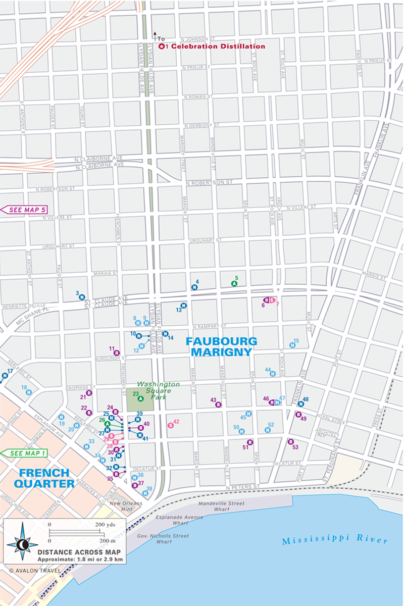 Map 3 Central Business and Arts Districts Map Set map halves follow - photo 7