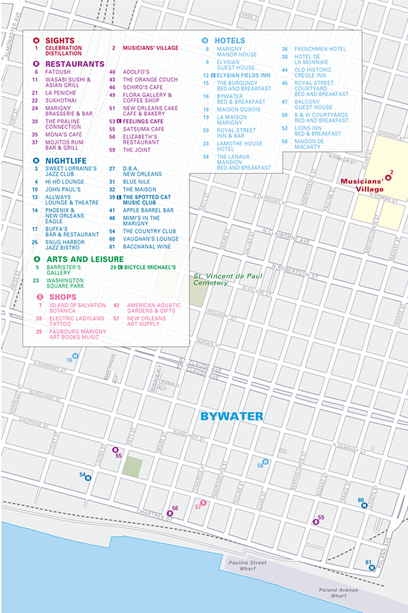 Map 3 Central Business and Arts Districts Map Set map halves follow - photo 8