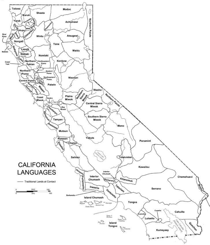 Adapted from a map of California Languages by Hannah Haynie and Maziar - photo 3