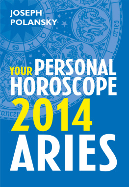 Joseph Polansky Aries 2014: Your Personal Horoscope