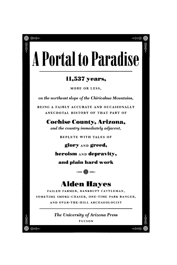 The University of Arizona Press 1999 The Arizona Board of Regents All rights - photo 3