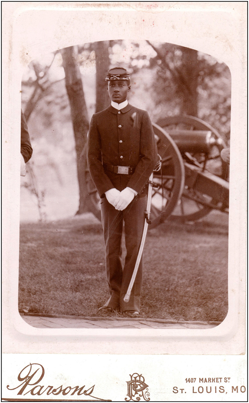 This new cavalry recruit at Jefferson Barracks Missouri was ready to head - photo 3