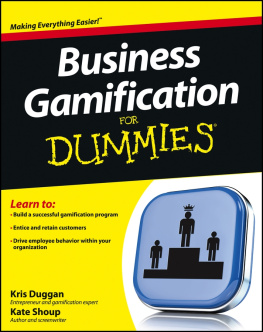 Kris Duggan - Business Gamification For Dummies