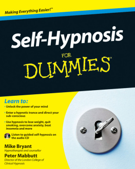Mike Bryant Self-Hypnosis for Dummies