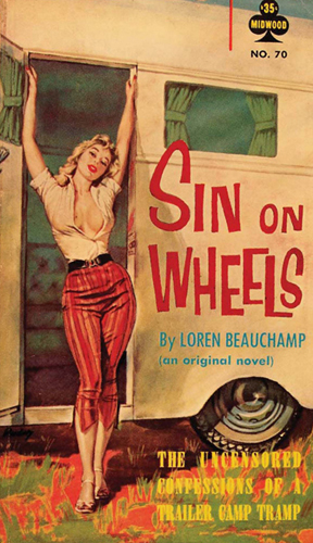 Sin on Wheels by Loren Beauchamp Midwood Book 70 1961 Cover art by Paul - photo 14