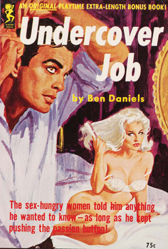 Undercover Job by Ben Daniels Playtime Book 652S 1963 Cover art by Robert - photo 5