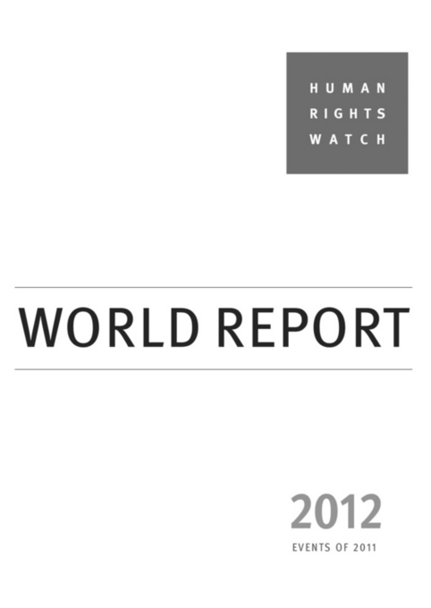 Copyright 2012 Human Rights Watch All rights reserved eISBN 978-1-60980-390-2 - photo 2