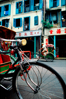 Trishaw in Chinatown Fact file For nearly 100 years Singapore was governed - photo 2