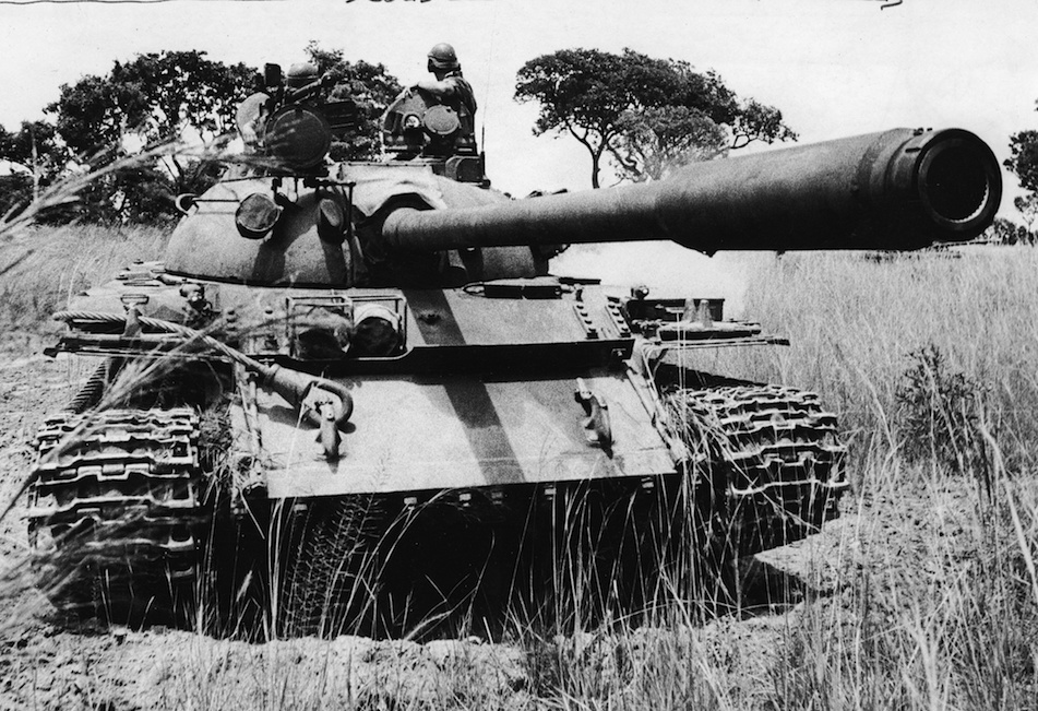 1 A Rhodesian T-55 tank none were used in combat Originally en route to - photo 1