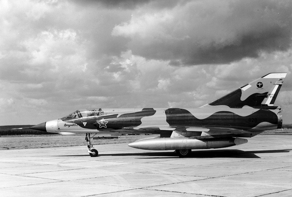 4 A Mirage III of the South African Air Force They did not take part in the - photo 4