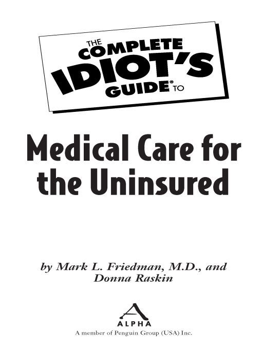 Table of Contents Mark L Friedman MD FACEP FACP is President - photo 1