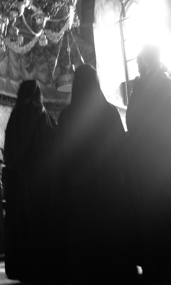 Photo by Norris J Chumley The Vatopedi fathers on Mount Athos sing the Holy - photo 1