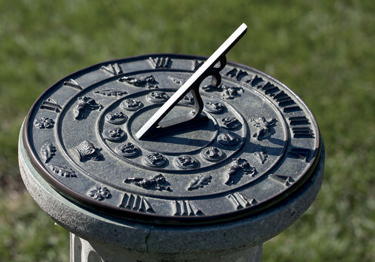 The invention of the sundial shows that people used the position of shadows to - photo 3