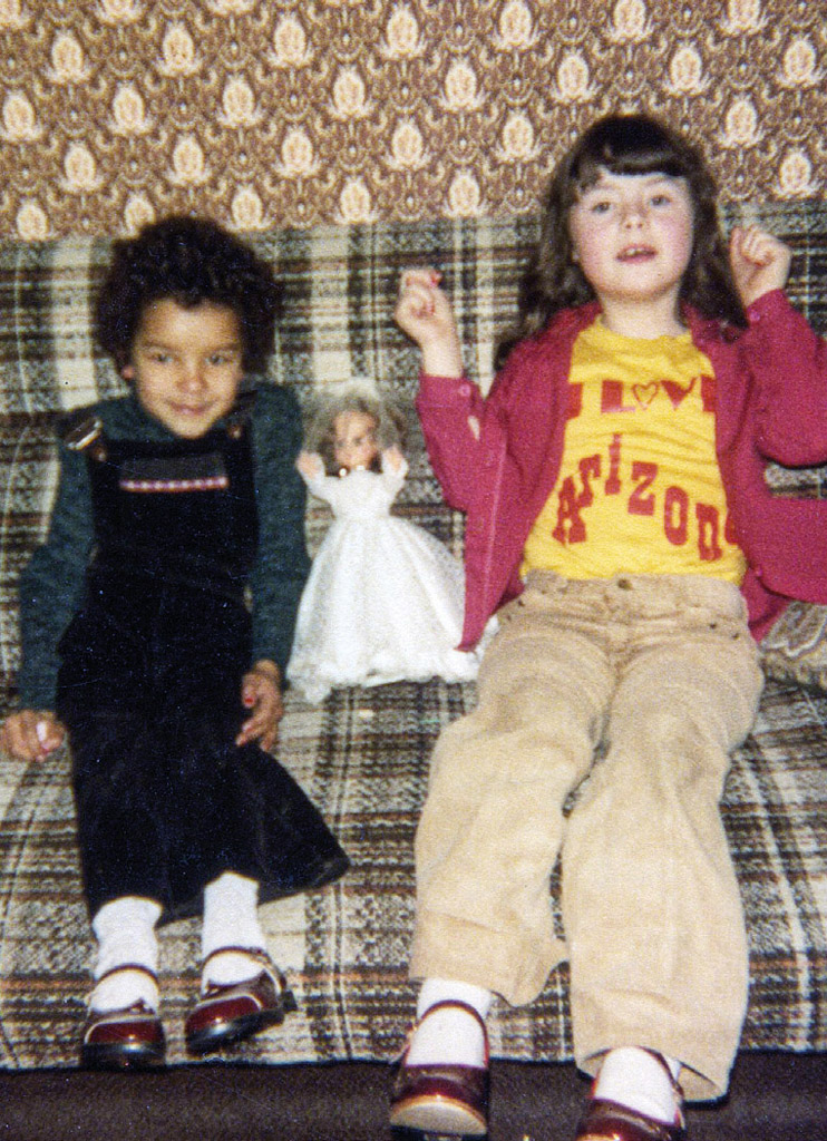 3 Ciara and me in our matching shoes 19804 I was very fond of this stray - photo 3