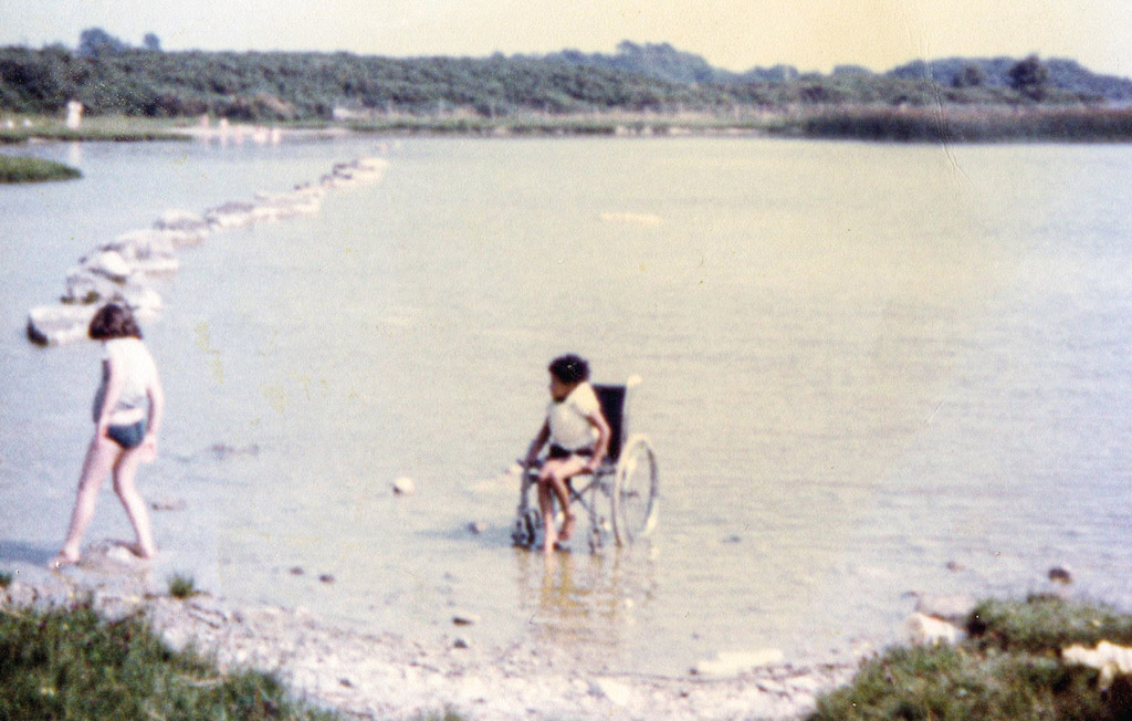 11 Ciara and me enjoying the sunshine in County Clare aged nine Mam and Dad - photo 11