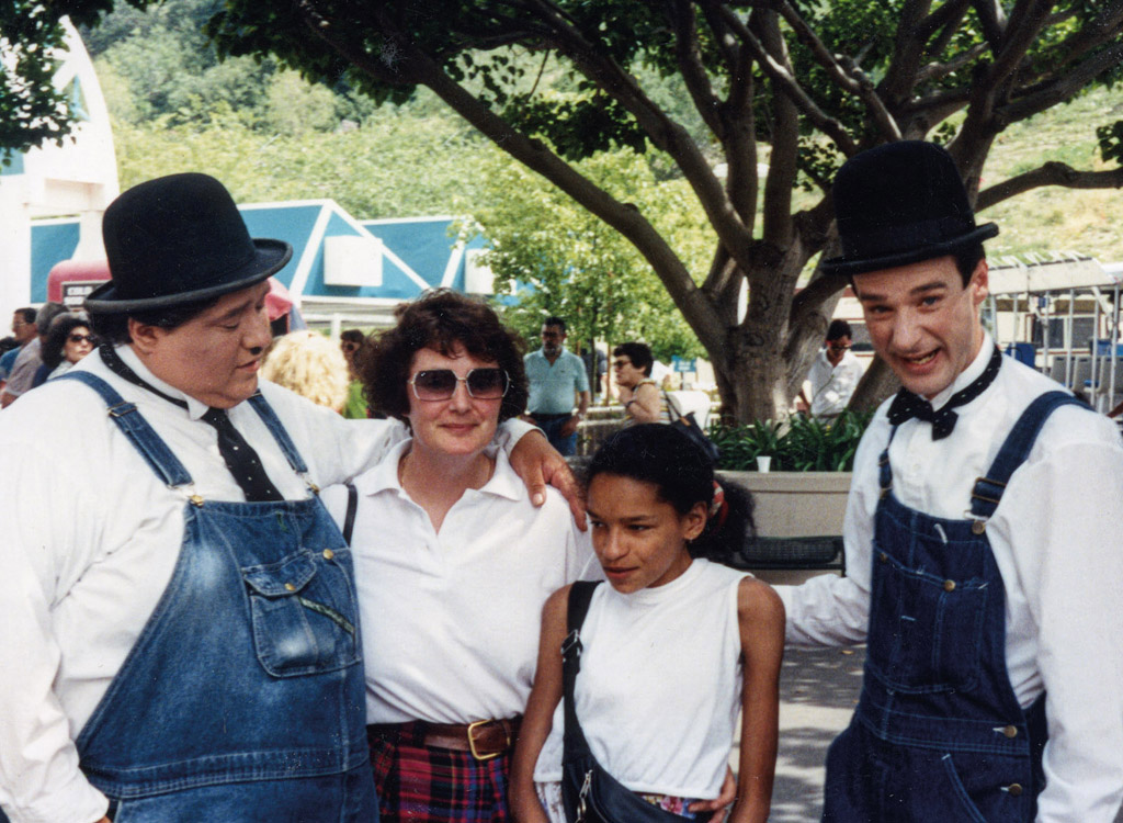 13 Mam and I met these Laurel and Hardy lookalikes when we went to California - photo 13