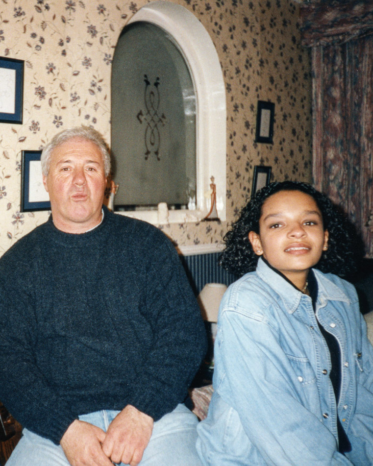 15 Dad and me hanging out at Auntie Angela and Uncle Daves house 199216 By - photo 15