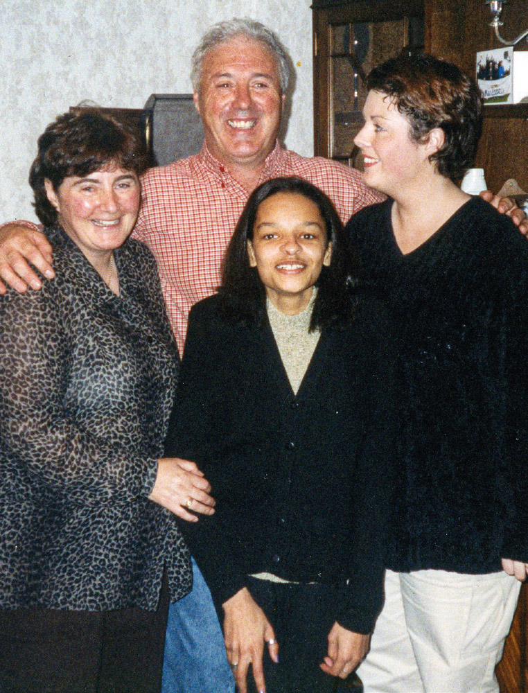 22 Mam Dad Ciara and me having a laugh in our house at Portmarnock around - photo 22