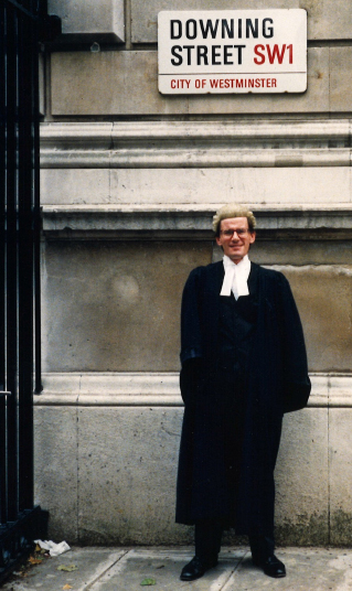 At the Privy Council in 1990 for Holt v Holt Chris Finlayson Speaking at - photo 3