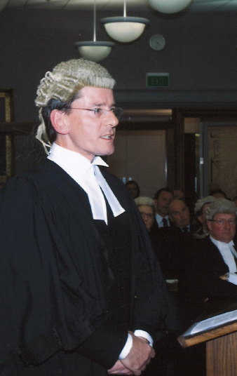 Speaking at the swearing in of a High Court Judge in Wellington Simon Woolf - photo 4