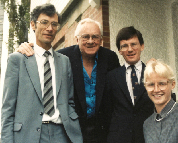 The legal team in the Court of Appeal in Green v BCNZ with the late Hughie - photo 5