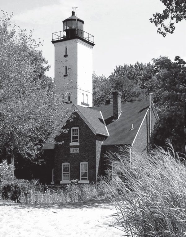 A close-up view of Presque Isle Light Station in 2004 Authors collection - photo 4