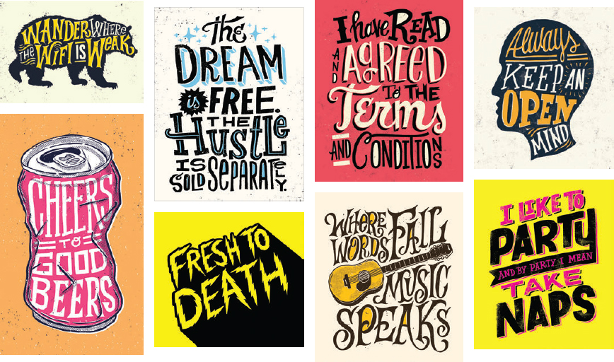 Throughout these pages youll find sixty hand-lettered alphabets broken down - photo 8