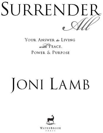 Contents Foreword J oni Lamb is a remarkable woman Many of you know - photo 2