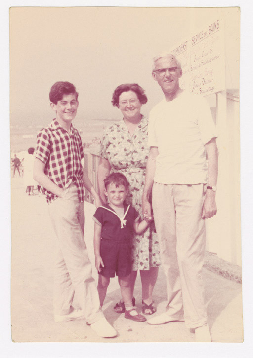 GB with Ma Pa and Ben on holiday in France 1961In Mr Gladings room at - photo 23