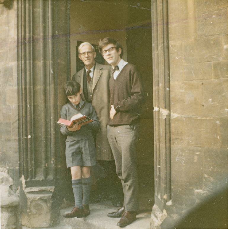 GB with Pa and brother Ben New College 1969GBs 21st birthday at 5H Portman - photo 30