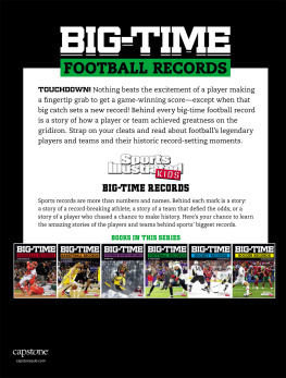 Thom Storden - Big-Time Football Records