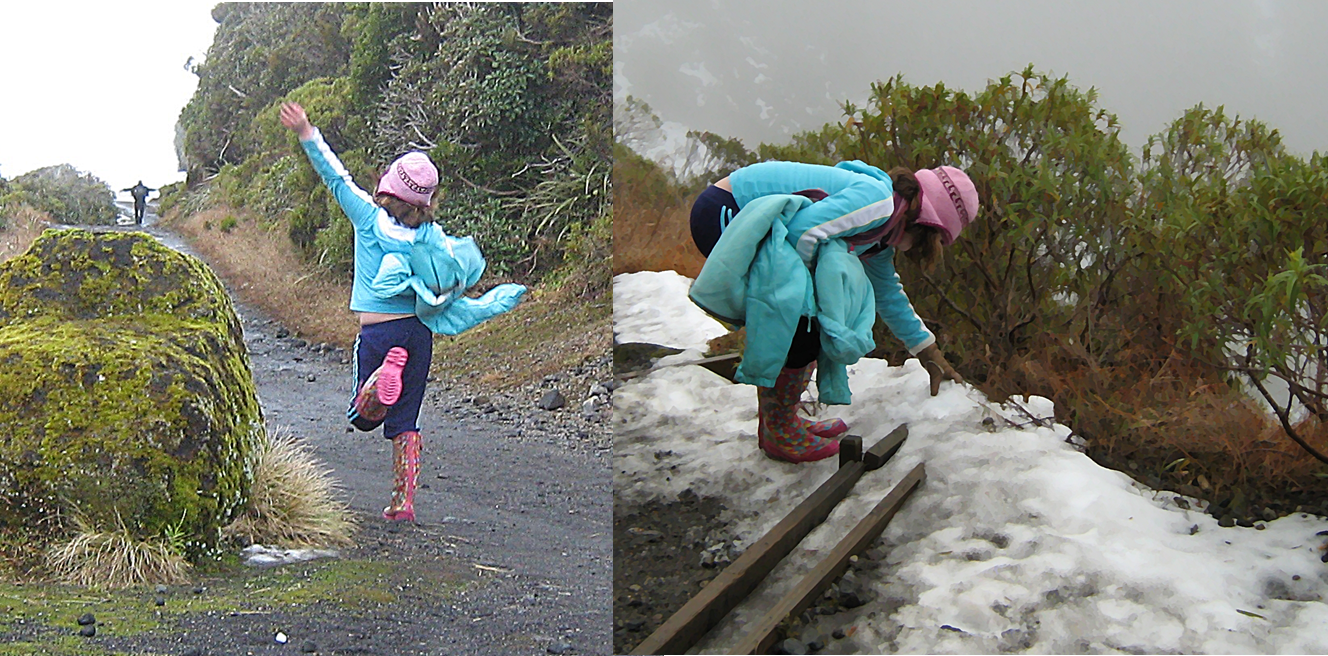 Whenever she finds a puddle she tries to trick Aunty intocoming close so she - photo 12