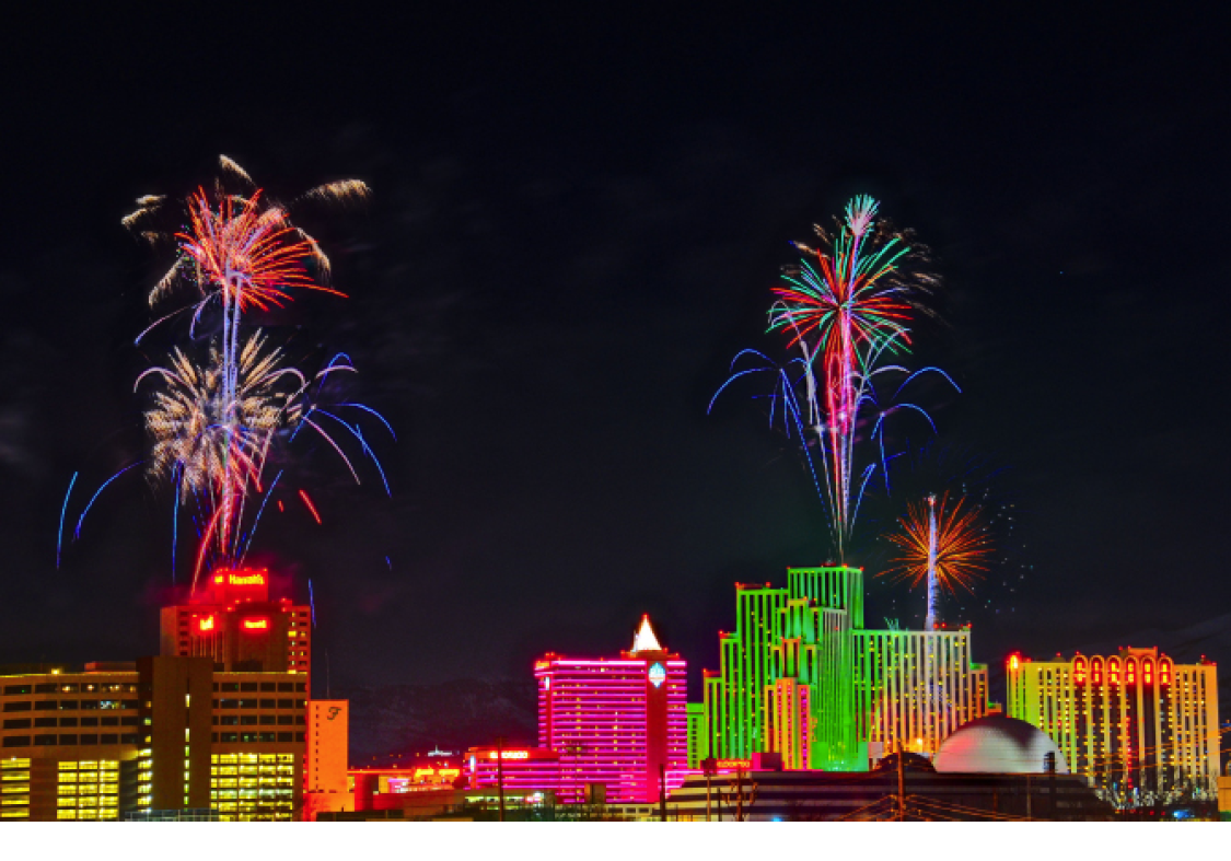 Las Vegas is filled with bright lights every night But on July 4th and New - photo 20