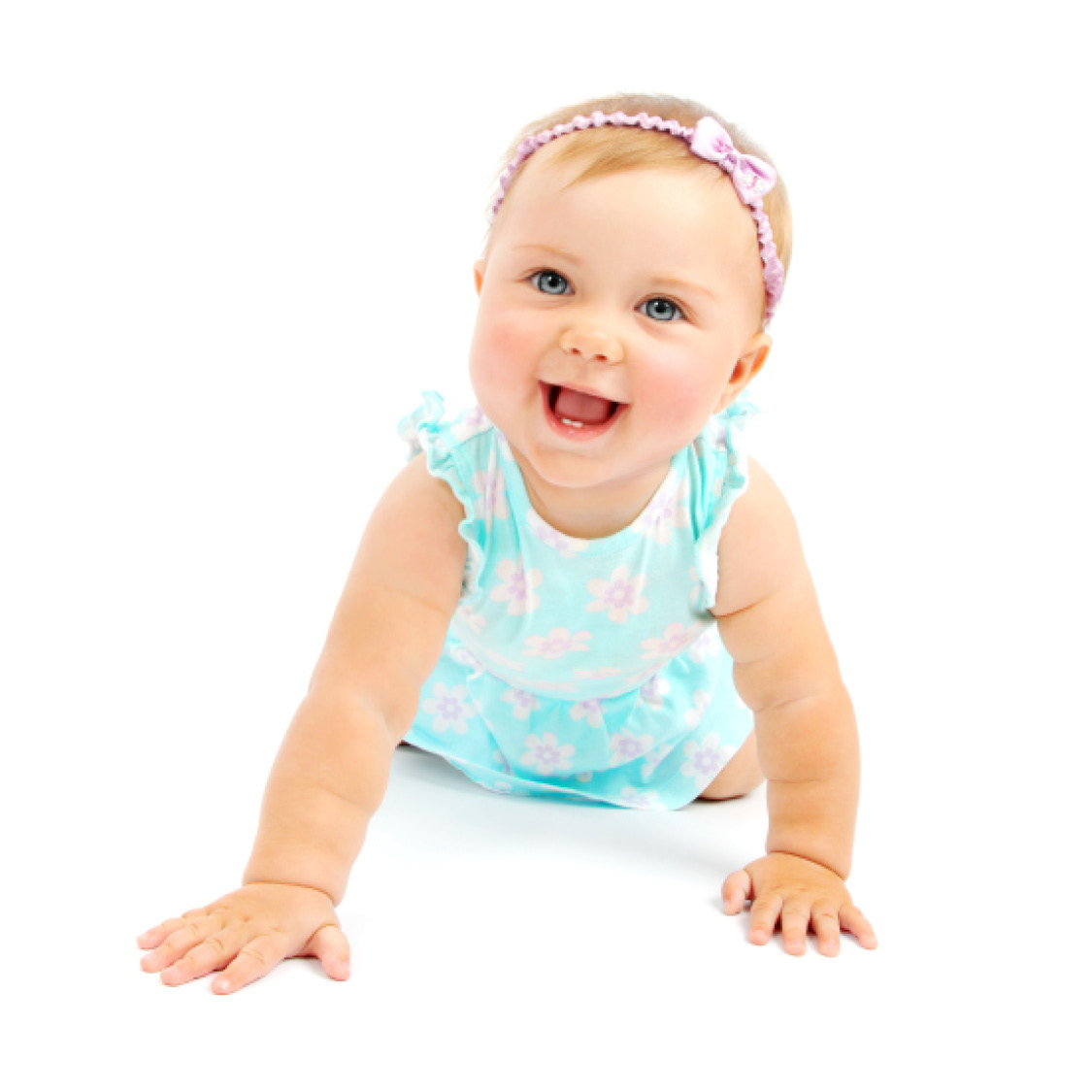 Before babies walk they crawl on their hands and knees This baby is happy to - photo 9