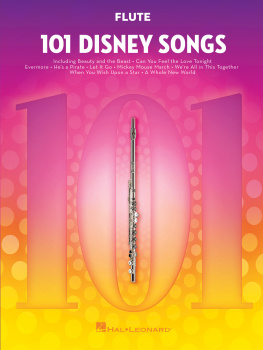 Hal Leonard Corp. - 101 Disney Songs: For Flute