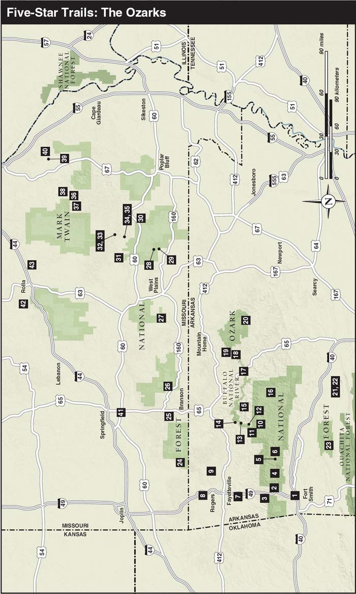 Overview Map Key Arkansas Missouri Contents Appendixes Dedication - photo 3