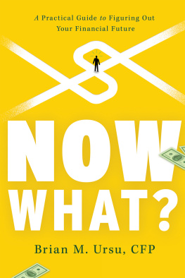 Brian M. Ursu - Now What?: A Practical Guide to Figuring Out Your Financial Future