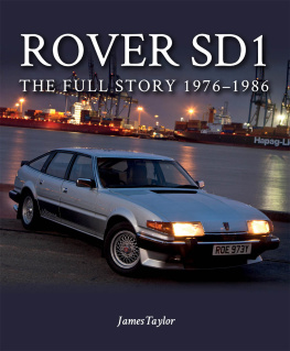 James Taylor - Rover SD1: The Full Story 1976-1988