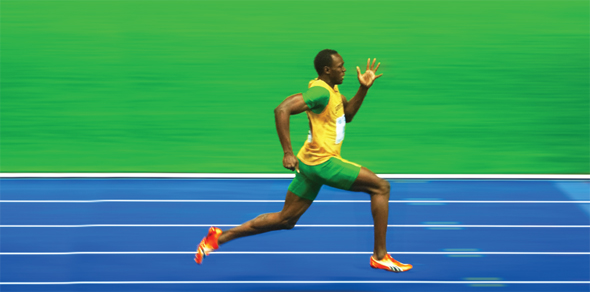 Image Credit Andrey YurlovShutterstockcom Jamaican Usain Bolt won the 100m - photo 2