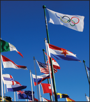 Image Credit Shutterstockcom Many national flags fly at the Olympics The - photo 7