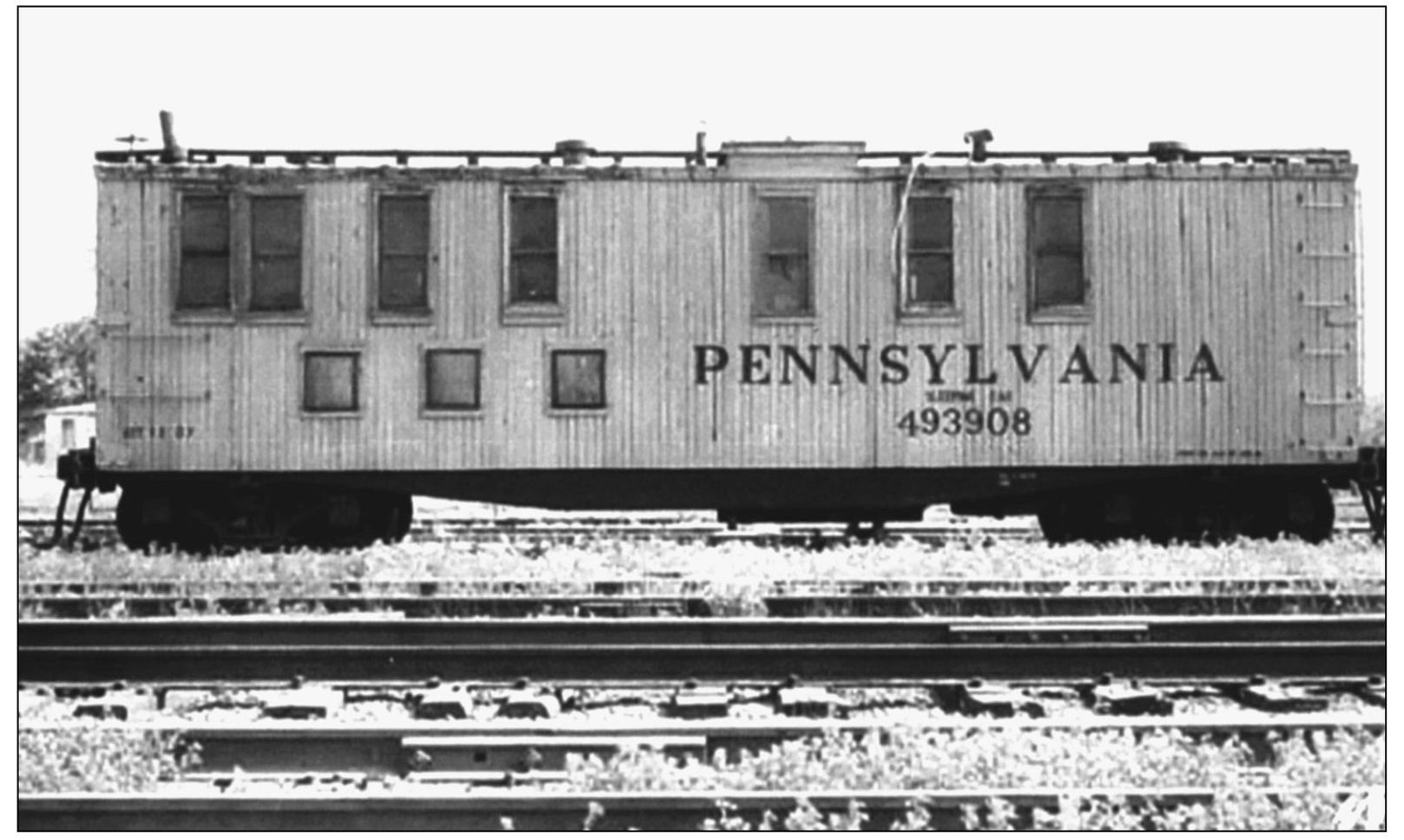 This is a Pennsylvania Railroad worksleeping car as it looked on May 3 1959 - photo 5