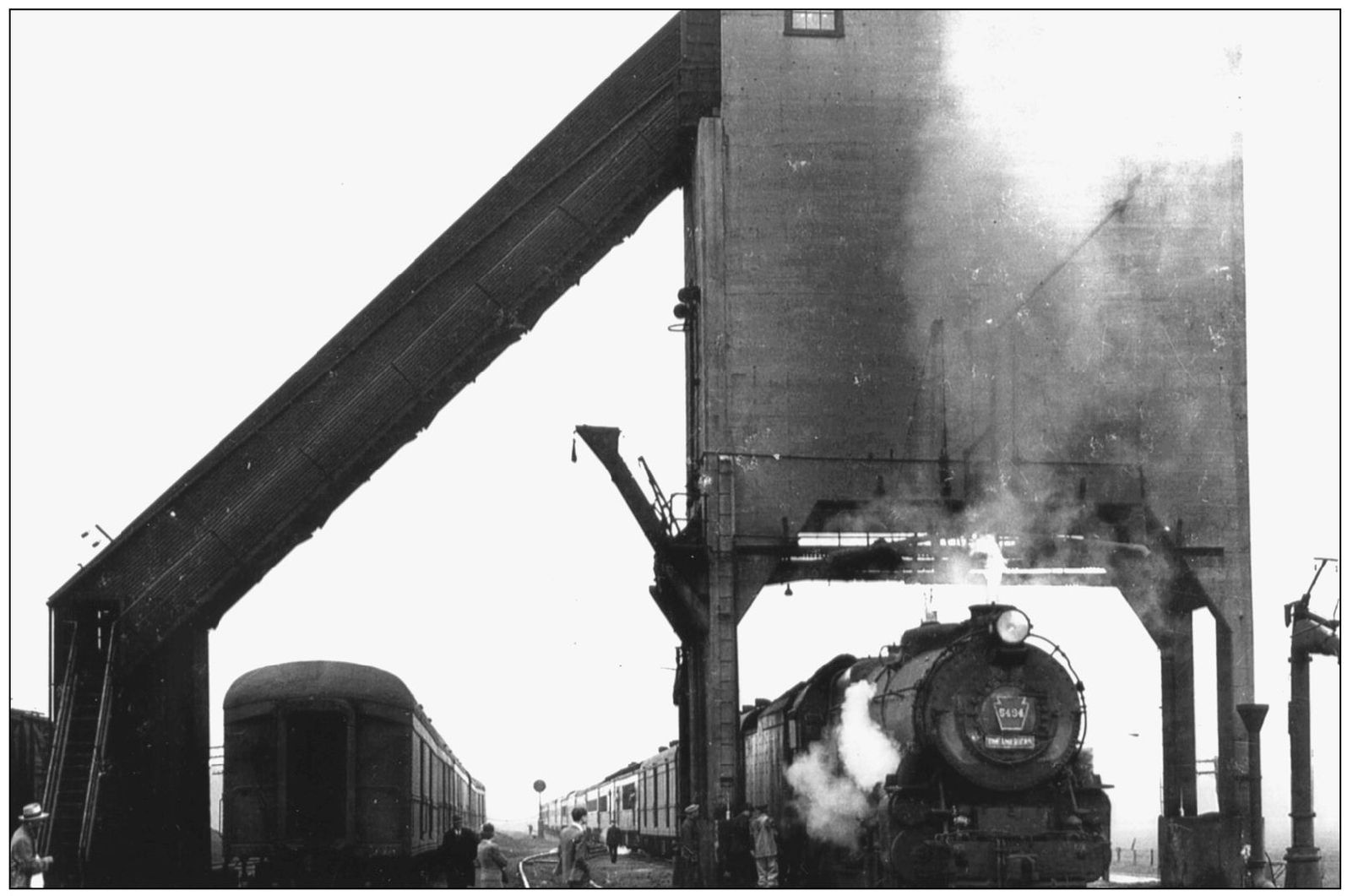 Before diesel trains ran on coal and coal chutes such as this one served as - photo 8